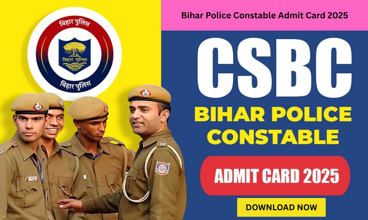 Bihar Police Constable Admit Card